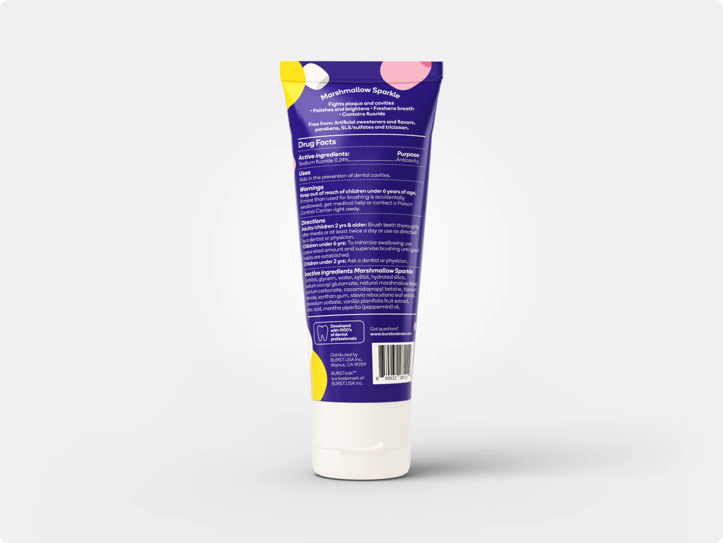 Marshmallow Sparkle Kids Toothpaste Refill - Image 3