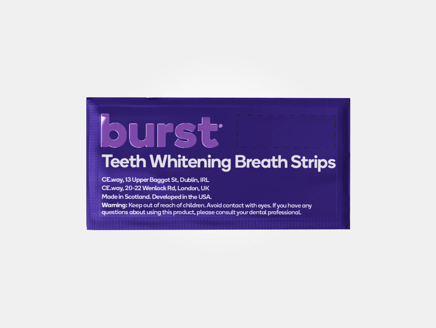 Teeth Whitening Breath Strips (PAP) 3-Pack - Image 5
